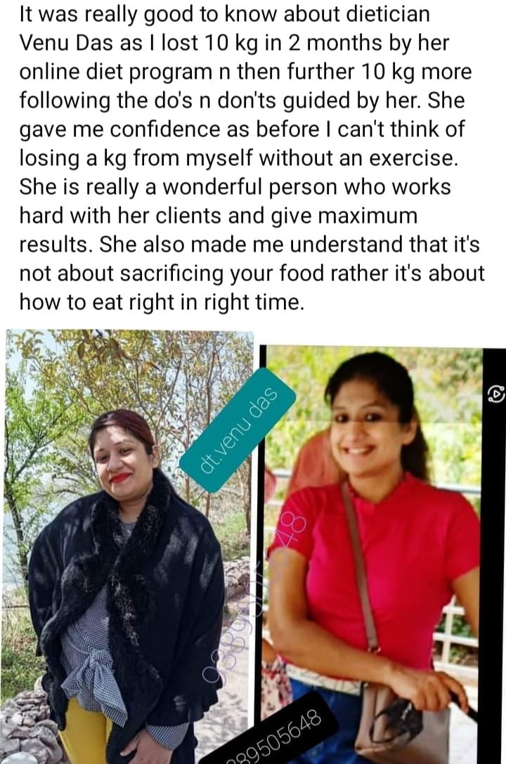 Dietician Venu Aggarwal Das
