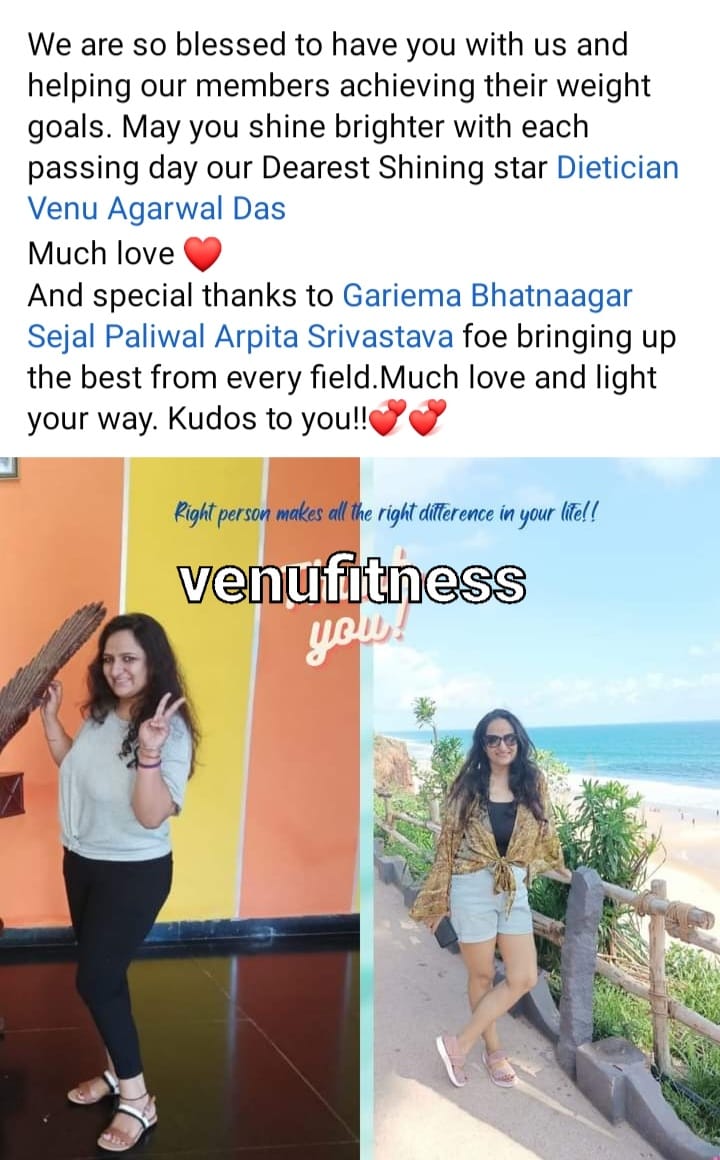 Dietician Venu Aggarwal Das