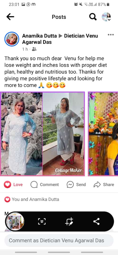 Dietician Venu Aggarwal Das