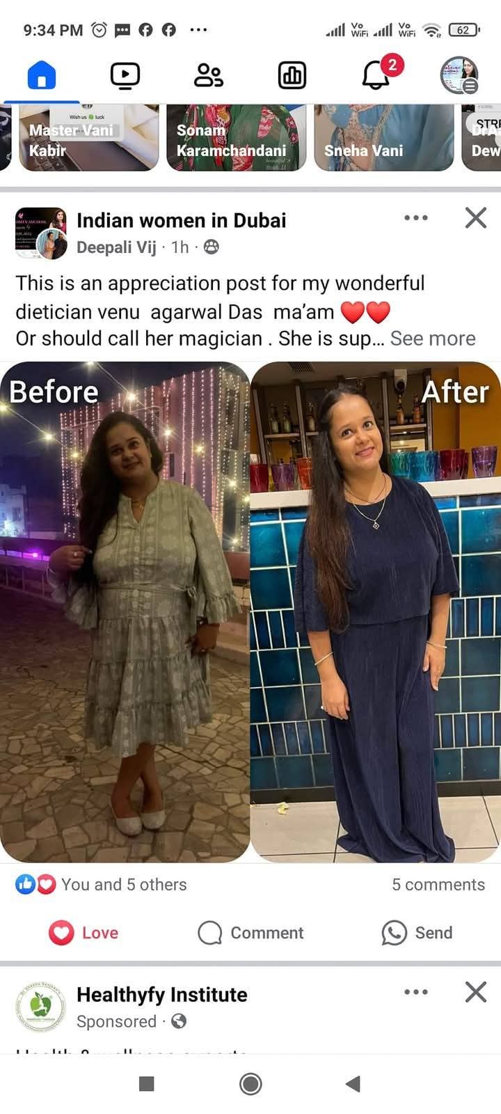 Dietician Venu Aggarwal Das